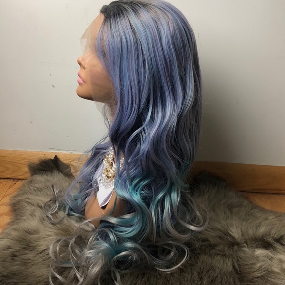 ? UNICORN COLLECTION 24” Ombré pastel lace-front main image 6